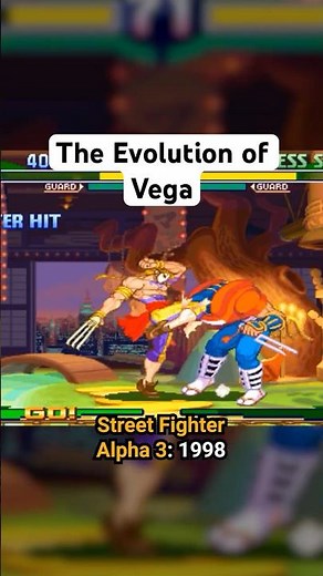 The Evolution of Vega - Street Fighter (1991-2016)