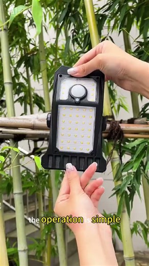 Solar Clip Light w/ Motion Sensor — No Wiring, Clamps Anywhere (Tree, Fence, Eaves)