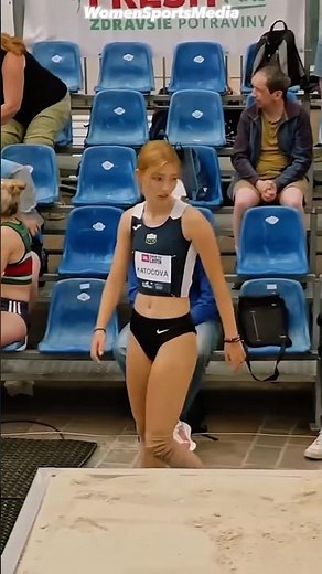 SHE CAN LEAP LIKE A LION 🦁👟🔥 - Rebeka Katocova #trackandfield