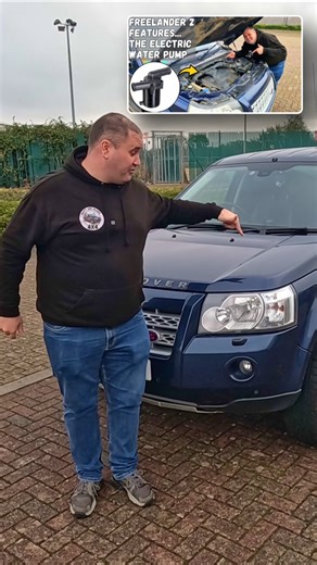 The Electric Water Pump On The Land Rover Freelander 2