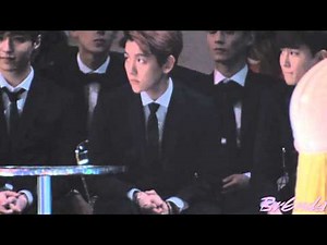 131122 MAMA in HK BaekHyun have headache...ㅠㅅㅠ