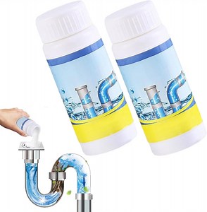 Drain Cleaner, Powerful Foaming Clog Remover for Kitchen Sink, Bathroom & Shower Drains, Multi-Purpose Pipe Cleaning Solution for Fast-Acting Results