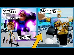 how to become small and keep your strength in roblox muscle legends