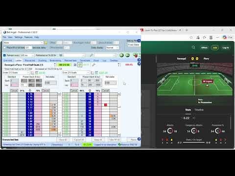soccer56 £100 to £1000 soccer trading challenge