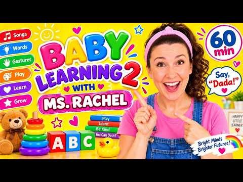 Baby Learning with Ms Rachel - Baby Songs, Speech, Sign Language for Babies - Baby Videos