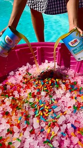 the only way to make jungle juice🍹 I used a combination of favorite ingredients like sprite, hawaiian punch, pineapple juice, sour patch kids, gummy worms, and gummy bears to make this amazing jungle juice drink. | Life With Jenn