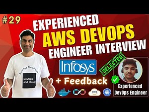 Excellent AWS DevOps Engineer Interview with Feedback | Infosys | Cloud | CICD | Cost Optimizations