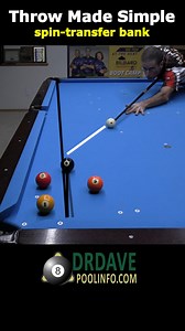 410K views · 6.4K reactions | Dr. Dave demonstrates how throw and spin transfer can be used to twist banks in. For more info and examples, see: https://drdavepoolinfo.com/faq/bank-kick/spin-transfer/ Excerpt From: https://youtu.be/GHrSAmOxRHA | Dr-Dave Alciatore | Facebook