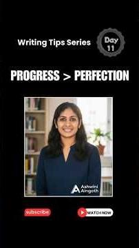 Progress Over Perfection | Writing Advice for Beginners