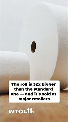 Charmin unveils massive 'Forever Roll' designed to last a month