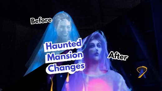 Haunted Mansion debuts new bride, attic scene changes at Disneyland