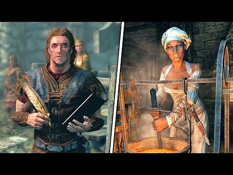 Characters' Reactions to the Dragonborn Race in Skyrim