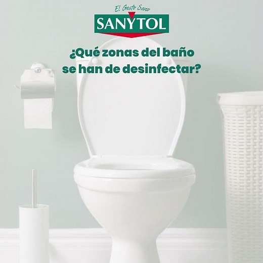 SANYTOL consejos de higiene | Limpieza y desinfección del baño