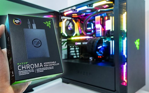 【中字】雷蛇chroma幻彩ARGB控制器安装使用讲解