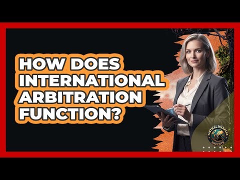 How Does International Arbitration Function?