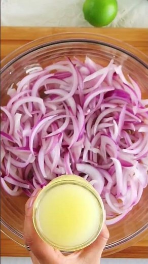 Pickled Red Onions 💜 Easy Mexican Escabeche
