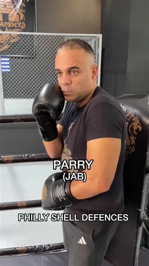 How to defend each punch in Philly Shell guard 🥊 #boxingforall #fitness #selfdefence #fyp #foryou