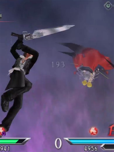 Dissidia 012 Final Fantasy ( Cloud of darkness ) she took me upside down #finalfantasy #gaming #Dissidia