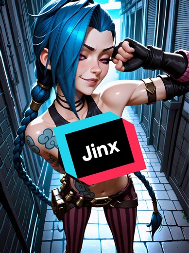 Dance Challenge Inspired by Jinx from Arcane