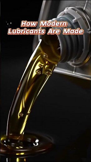 How are modern lubricants made?