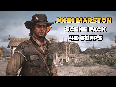John Marston (RDR1) 4K Scene pack