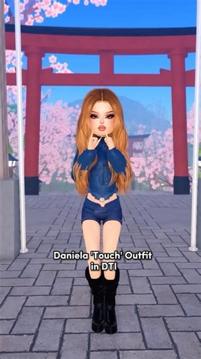 Daniela 'Touch' Outfit Tutorial (NO VIP) ✨ #dresstoimpress #katseye #tutorial