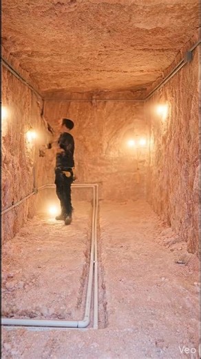 I Carved a Secret Cabin Inside a Massive Salt Rock! 🧂🪨