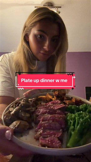 Plate Up Dinner With Me: Air Fryer Sweet Potato and Steak
