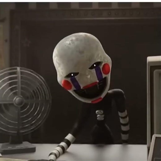 fnaf 2 puppet becomes friend