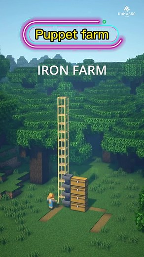 Building an Epic Iron Tower in Minecraft
