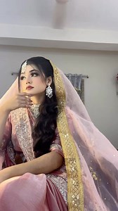 Pink bride without groom 😭💅🏻 . Makeover by Adorn with Sumu 🫶🏻❤️ | Pinky Payel