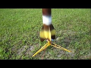 Estes V-2 #1904 Rocket Launch On A E9-6