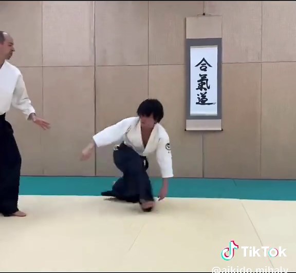 Shomen-uchi Ikkyo Tutorial with Sena in Yukimura Gi