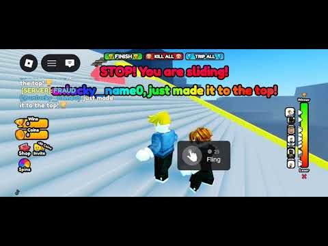 Winning the slippery stairs challenge