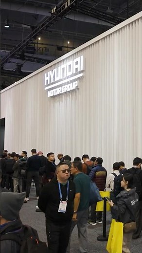 CES 2026 | Inside Hyundai Motor Group’s AI Robotics Exhibition | #Shorts