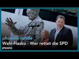 phoenixRunde: Wahl-Fiasko - Wer rettet die SPD?