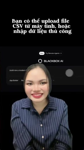 Xử lý dữ liệu bằng Blackboxai #ai #study #data