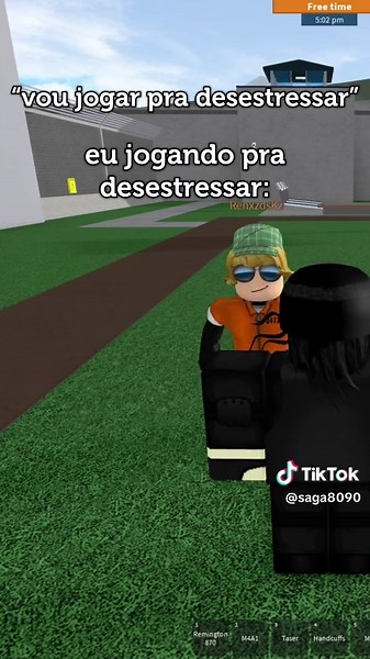 Perdi Minha Aura em Prison Life no Roblox