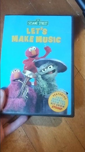 sesame Street let's make music 2003 dvd review