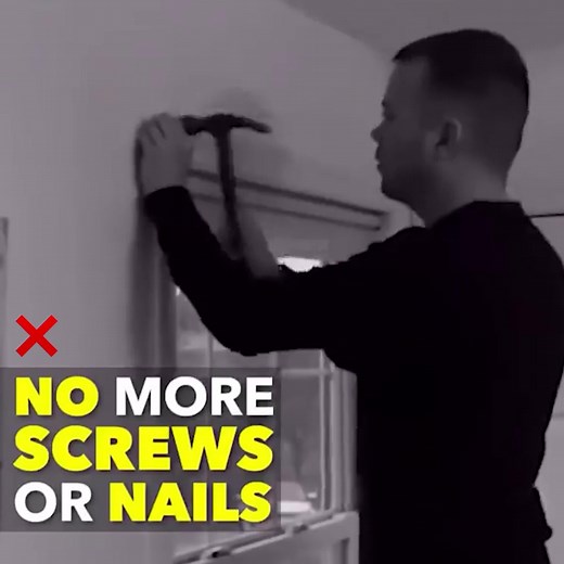 Get perfect curtains every time with Kwik Hang! Our curtain brackets are so easy to install. Plus, they're fast, strong, and stable! Don't miss out on the easiest way to hang curtains. Benefits: ✅No holes or damage ✅Fast, strong, and stable ✅Easy installation Don't ruin your walls, try Kwik Hang today! | Kwik-Hang Curtain Rod Brackets