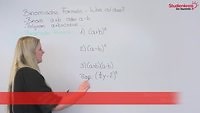 Binomische Formeln - was ist das? - Mathematik Klasse 9