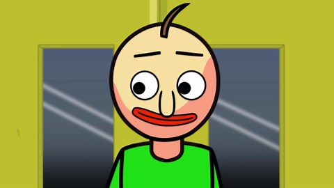 BOYFRIEND vs. BALDI'S BASICS! Friday Night Funkin' Logic | Cartoon Animation