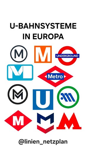 Netzpläne und mehr on Instagram: "U-Bahnsysteme in Europa Die U-Bahn ist in vielen europäischen Metropolen nicht mehr weg zu denken. Ihre Erfolgsgeschichte startete in London, wo die weltweit erste Untergrundbahn eröffnet wurde. Anfangs verkehrten Dampflokomotiven durch die Tunnel, weswegen sie oft voller Qualm und Dreck waren. Erst mit der Einführung des elektrischen Antriebs begann der endgültige Siegeszug. Immer mehr Städte setzten in den nächsten Jahrzehnten auf die U-Bahn. Vorallem in den 1