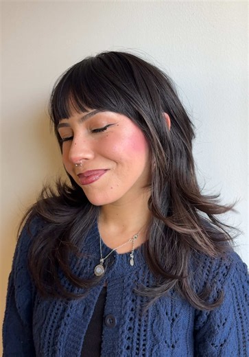 Stylish Wolf Cut: The Shaggy Hair Transformation