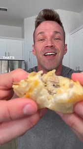 Comment 'yum' below and I’ll email you the fully interactive and printable kitchen-friendly PDF of this recipe! Say goodbye to overpriced breakfast stops and hello to 12 savory, protein-packed bites that you can meal prep in just 35 minutes. These hashbrown cups are golden, cheesy, and loaded with flavor, without loading up your waistline or wallet. Think Starbucks Egg Bites…but way more macro-friendly and only 50 cents each. I'm obsessed with this one because: It's the perfect low-carb grab-and