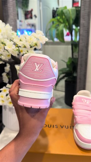 Pink Louis Vuitton Designer Shoes