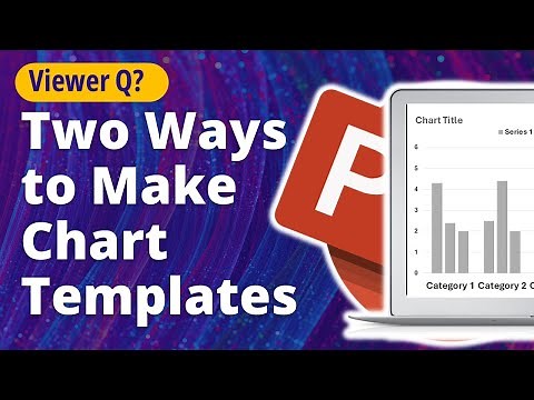 Two Ways to Make Chart Templates in PowerPoint! 🔥 [VIEWER QUESTION]