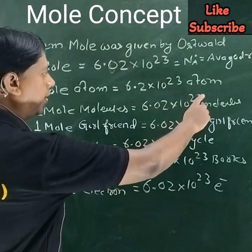Mole Concept Class 11 #shorts #viralvideo #chemistry