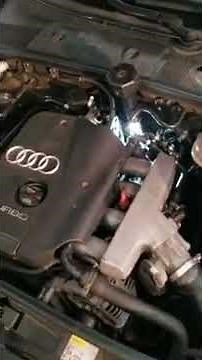 Audi A4 rough idle and oil leak problem
