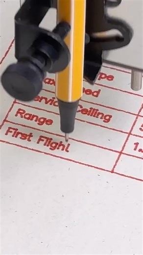 A classic biplane blueprint, drawn line by line by a robot. White ink on navy paper. Pen plotter precision on every strut and wing. Know an aviation history lover? Send this to them. | Drawscape